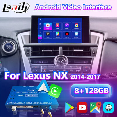 Lsailt Android Multimedia Video-Schnittstelle für Lexus NX300h NX200t NX F-Sport Touchpad Steuerung 2014-2017