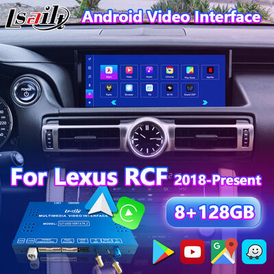 Videoschnittstelle Lsailt Android Carplay für Lexus RC 300h 350 300 f-Sport 2018-2023