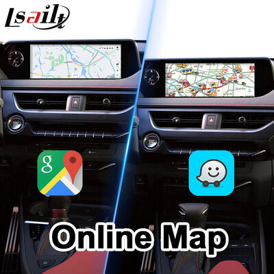 Multimedia-Videoschnittstelle GPS-Navigations-Kasten Lsailt Android 9,0 zur Berührungsflächen-Steuerung Lexuss UX200