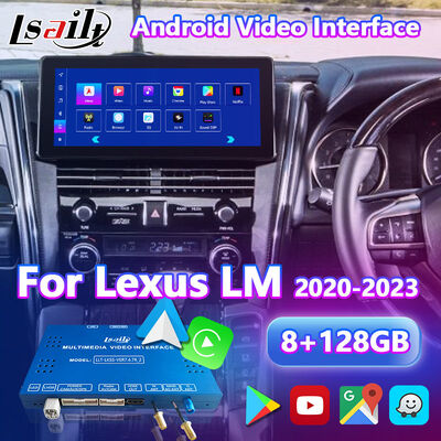 Lsailt Android Multimedia Video-Schnittstelle für 2020-2023 Lexus LM 350 LM300h LM350