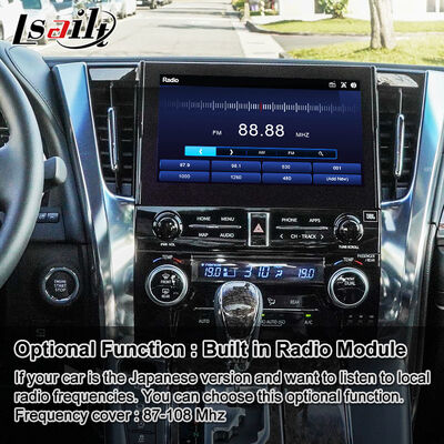 Lsailt Android Carplay Video Interface für 2019 -2023 Toyota Alphard Vellfire JBL High Version