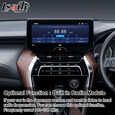 Lsailt Android Carplay Navigations-Video-Schnittstelle für das aktuelle Toyota Harrier Venza-Support-Radio-Modul