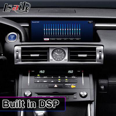 Lsailt 10,25 Zoll Android Carplay Multimedia-Bildschirm für 2013-2020 Lexus IS Knob IS250 IS200t IS300 IS300h IS350