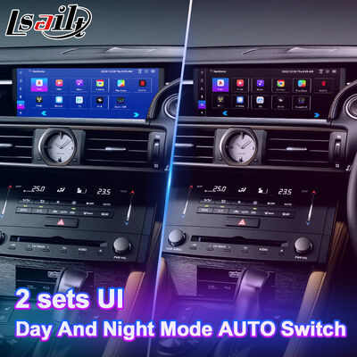Lsailt Android Carplay Multimedia-Schnittstellenbildschirm für 2014-2018 Lexus RC350 RC300h RC200t RC300 RCF