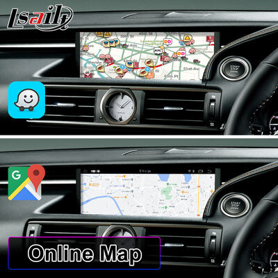 Lsailt Android Carplay Multimedia-Schnittstellenbildschirm für 2014-2018 Lexus RC350 RC300h RC200t RC300 RCF
