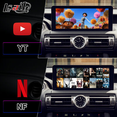 Lsailt Android Carplay Multimedia-Schnittstellen-Bildschirm für 2020-Present Lexus IS 300h IS300 IS350 IS500 IS300h