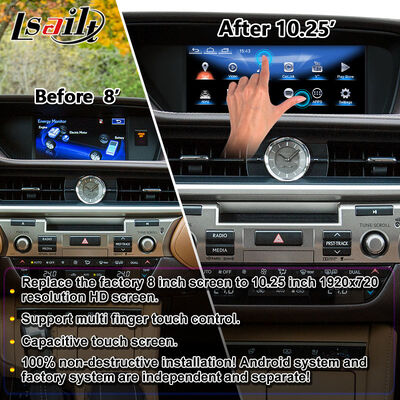 Lsailt Android-Navigations-Multimedia-Bildschirm für 2012-2018 Lexus ES 300h ES250 ES350 ES300H