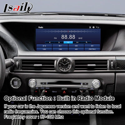 Lsailt Android Carplay Multimedia-Bildschirm für 2012-2020 Lexus GS 200t GS300h GS250 GS350 GS450h GSF GS200t