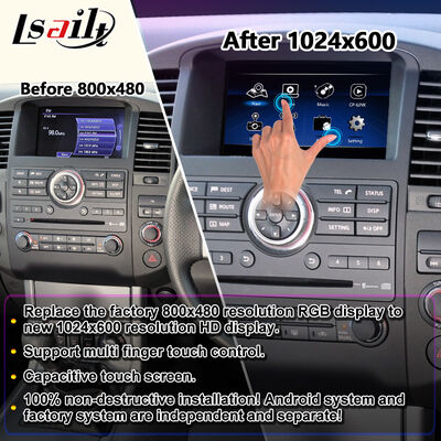 Lsailt Android Carplay Multimedia-Bildschirm für 2010-2015 Nissan Navara D40
