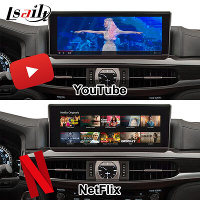 OEM-Android-Upgrade-Modul für LX570 Lexus RX GX LS NX ES Integration drahtlose CarPlay, Android Auto, YouTube, NetFlix