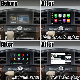 Android 13-System drahtlose Carplay-Schnittstelle für Nissan Quest RE52 Elgrand E52 2011-2020