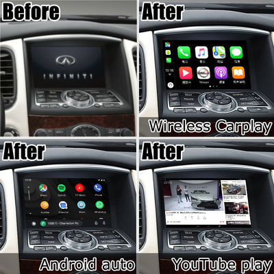 Infiniti QX50 / EX EX35 EX37 Auto Android 13 Systemoberflächenbox mit Carplay Android automatisches Display Lsailt