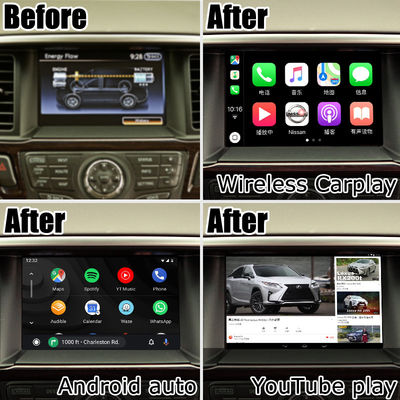 Nissan Pathfinder R52 Android 13 Video Schnittstelle drahtlose Carplay 8+128 Android Basis