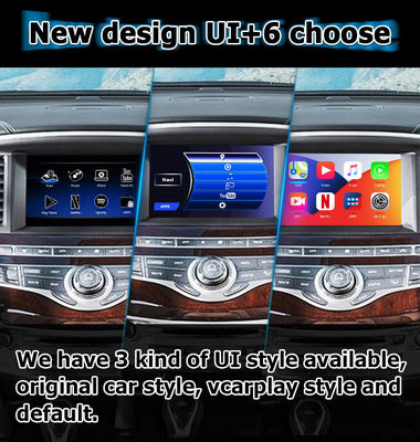 Infiniti QX60 GPS Android Auto Carplay Navigationssystem Multimedia-Schnittstelle Android 11 8+128GB
