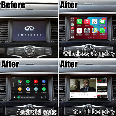 Carplay Android Auto Multimedia Schnittstelle Video Box Schnittstelle Infiniti QX80 2018