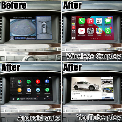 Android 13 Carplay Schnittstelle Box Yandex Navi Für Infiniti QX60 / JX35 Qualcomm 8+128 System