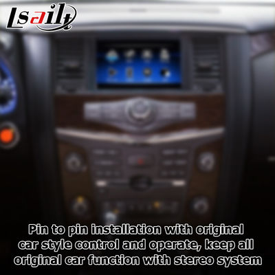 Nissan Patrol Y62 Armada Qualcomm Basis Fahrzeugnavigationsbox Carplay GPS-Navigationsgerät
