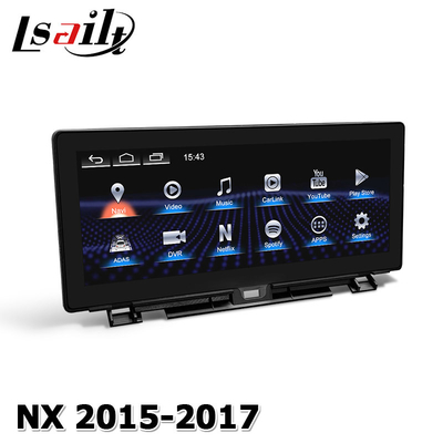 Lexus NX200t 10.25 Touchscreen-Upgrade Hexa Prozessor Android Auto Wireless Carplay