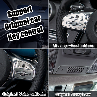 Androids 10 Kasten Sgs der Multimedia-Videoschnittstellen-4GB RAM AI für Mercedes mit Carplay