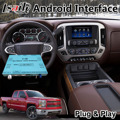 Lsailt Android Carplay Multimedia-Schnittstelle für 2014-2019 Chevrolet Silverado 1500 2500 3500 Mylink System