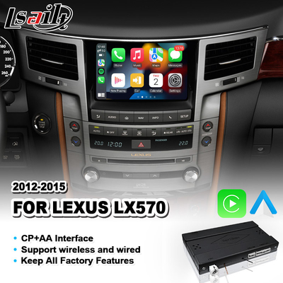 Lsailt Wireless Android Auto Carplay-Schnittstelle für 2012-2015 Lexus LX 570 LX570
