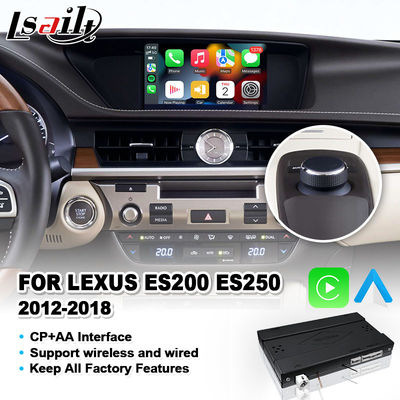 Drahtlose Android Auto Carplay-Schnittstelle für 2012-2018 Lexus ES250 ES200 ES350 ES300h ES 250 200 Knopfsteuerung