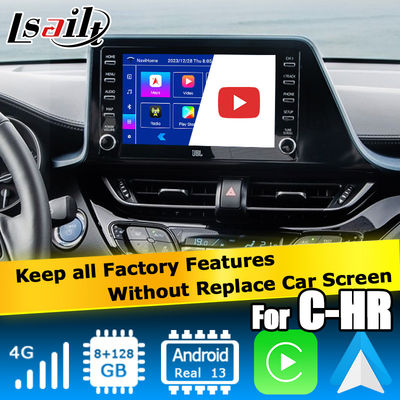 Toyota C-HR CHR Android 13 Multimedia-Schnittstelle mit Android Auto Carplay