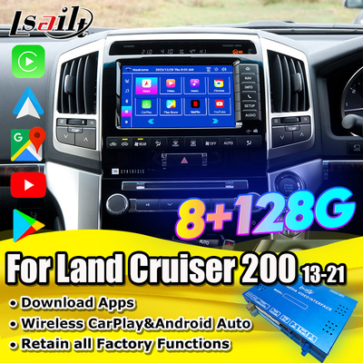 OEM Android Upgrade Modul für Land Cruiser 2013-2021 Wireless CarPlay Kit Integration YouTube, Google Map, Android Auto