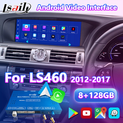 Lsailt 8+128GB Android Multimedia Video-Schnittstelle für 2012-2017 Lexus LS460 LS 600h 460L