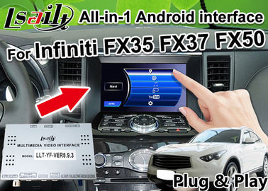 All-in-1 Android Selbstschnittstelle für Integration Infiniti FX 35 FX37 FX50 GPS-Navigation, Apfel carplay, Android-Auto